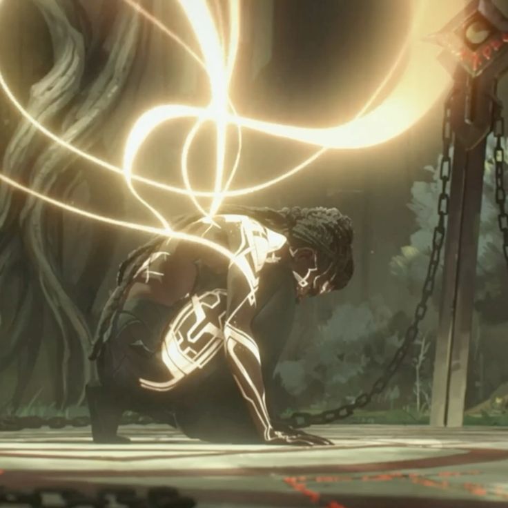 Nia dissolves into sunlight