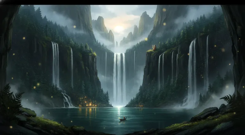 The Misted Fjord